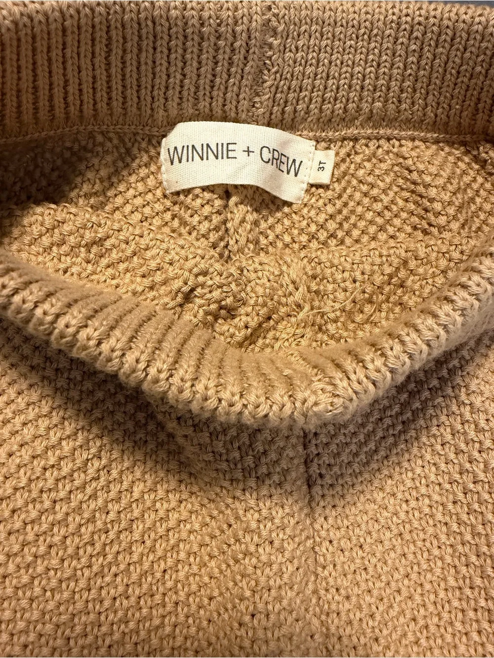 Winnie + Crew Knit Balloon Pants in Soft Mustard